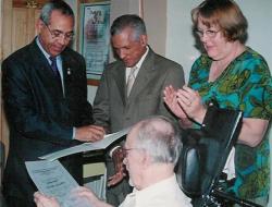 Kitüntetés,  Santo Domingo Egyetem, 2000